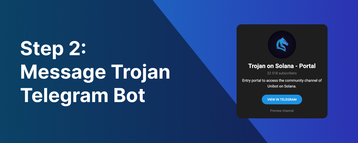 Message Trojan Telegram Bot