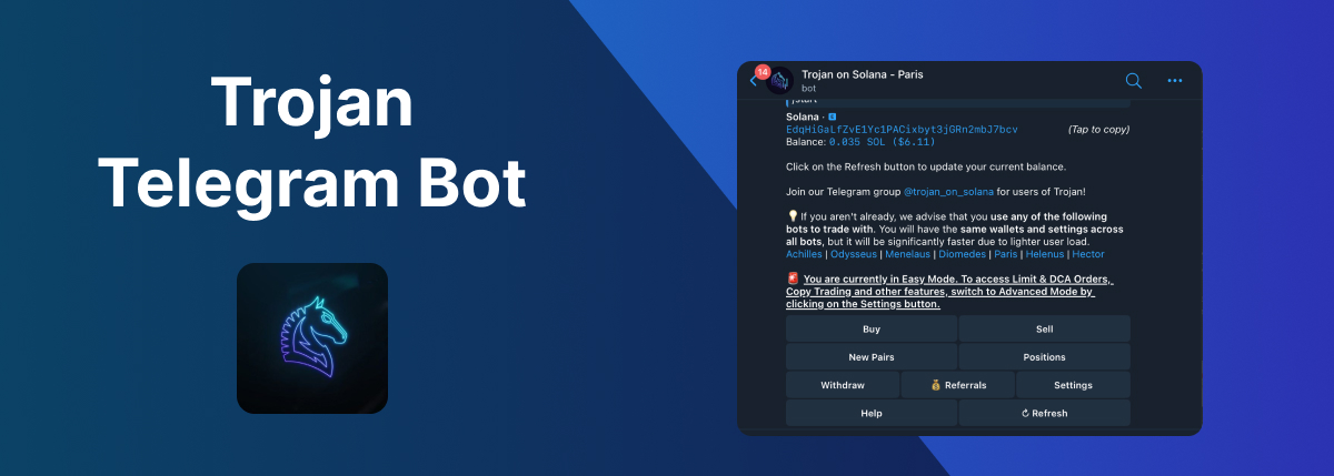 Trojan Telegram Bot